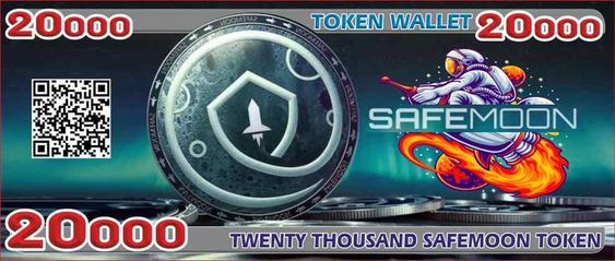 20.000 TWENTY THOUSAND SAFEMOON TOKEN CRYPTONOTE NFT 2