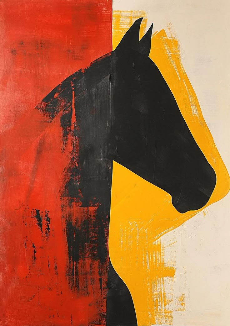 Abstract Horse Painting NFT BUY