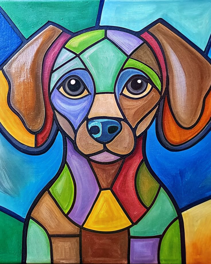 Stained Glass Dog NFT BUY