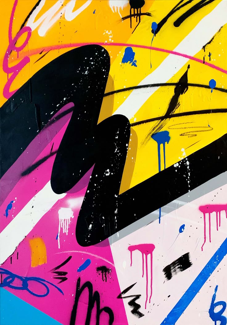 Sweet Line Abstract Painting NFT BUY